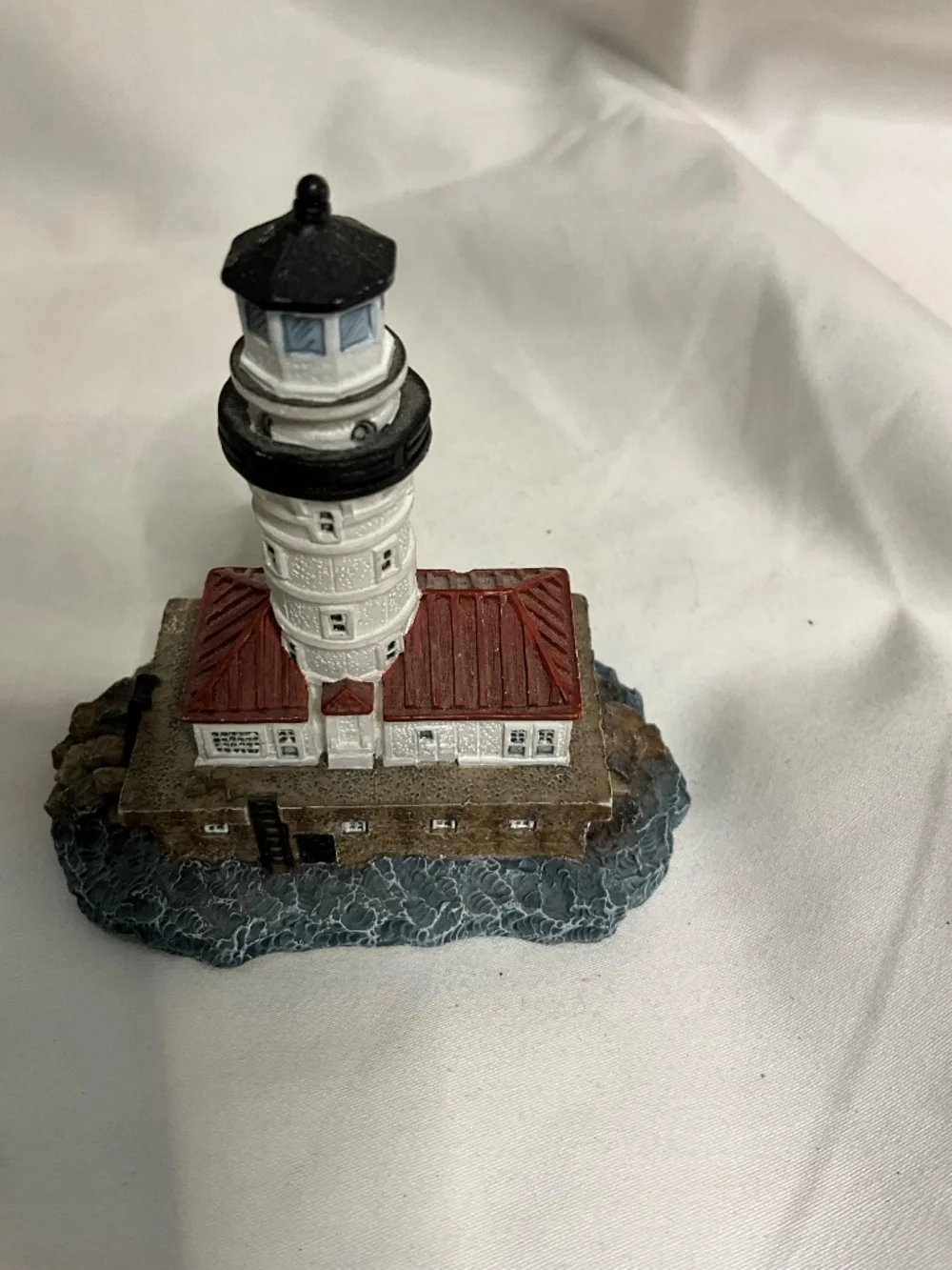 This Little Light of Mine Miniature Lighthouse Figurine Chicago Harbor Illinois